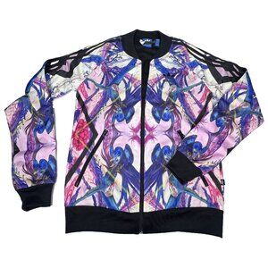 Adidas Originals Florera Superstar Tracksuit Top Jacket XS Colorful Birds AOP